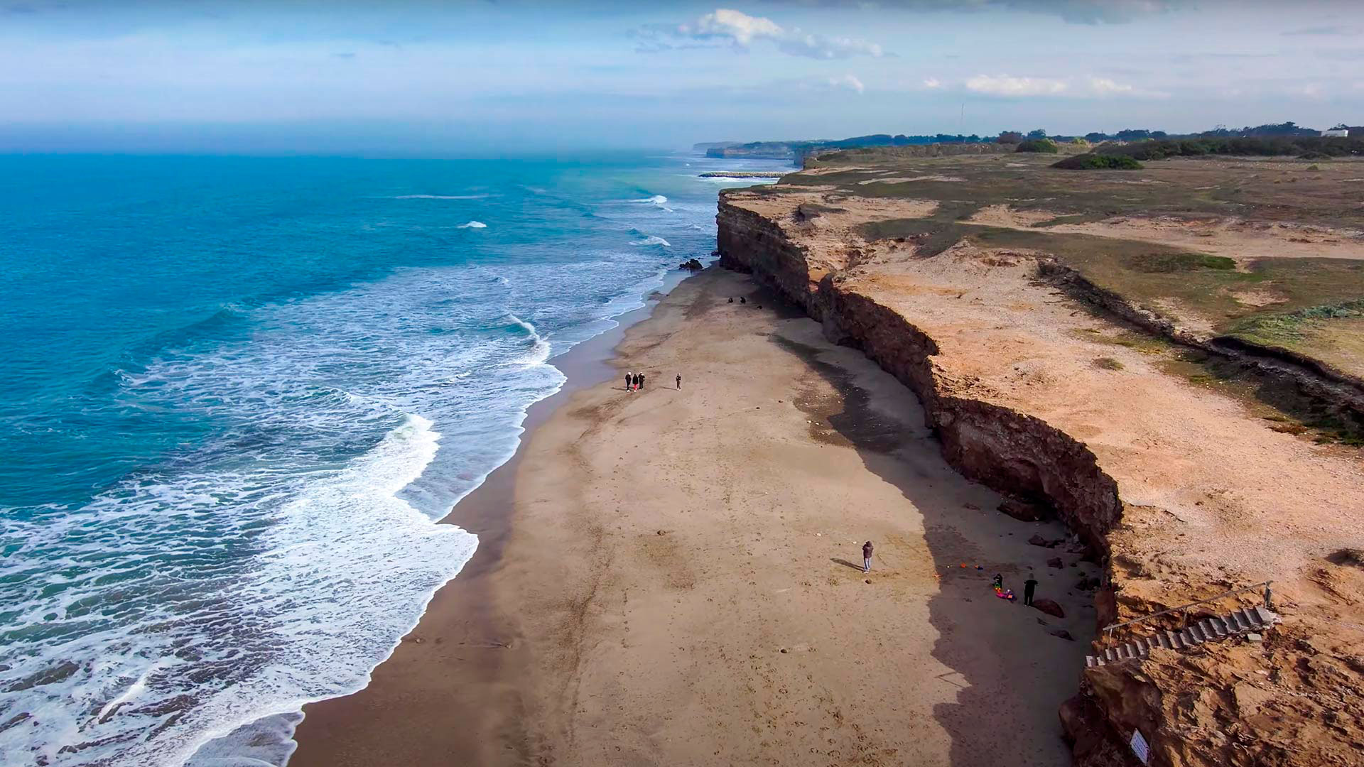 una imagen de mar del plata